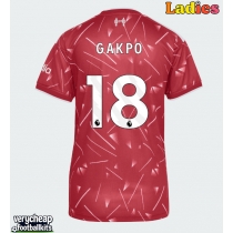 Liverpool Cody Gakpo #18 Replica Home Shirt Ladies 2026-27 Short Sleeve